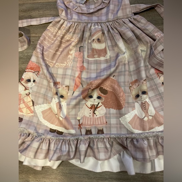 Neverland Lolita Bunny's Dessert Time JSK Dress Cosplay Kawaii - Picture 4 of 4